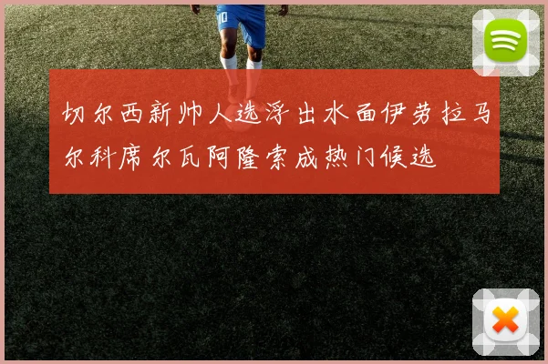 切尔西新帅人选浮出水面伊劳拉马尔科席尔瓦阿隆索成热门候选